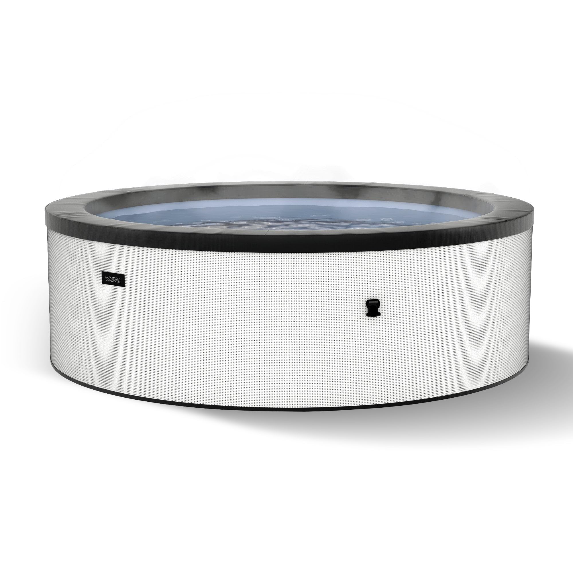 Wave Eco Foam SPA | SPA portátil al Aire Libre con Calentamiento rápido | Material de PVC Duradero | Fácil configuración (Tahoe, Guijarro Blanco | 6 Personas)