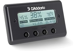 d'addario humidipak hygrometer humidity and temperature sensor