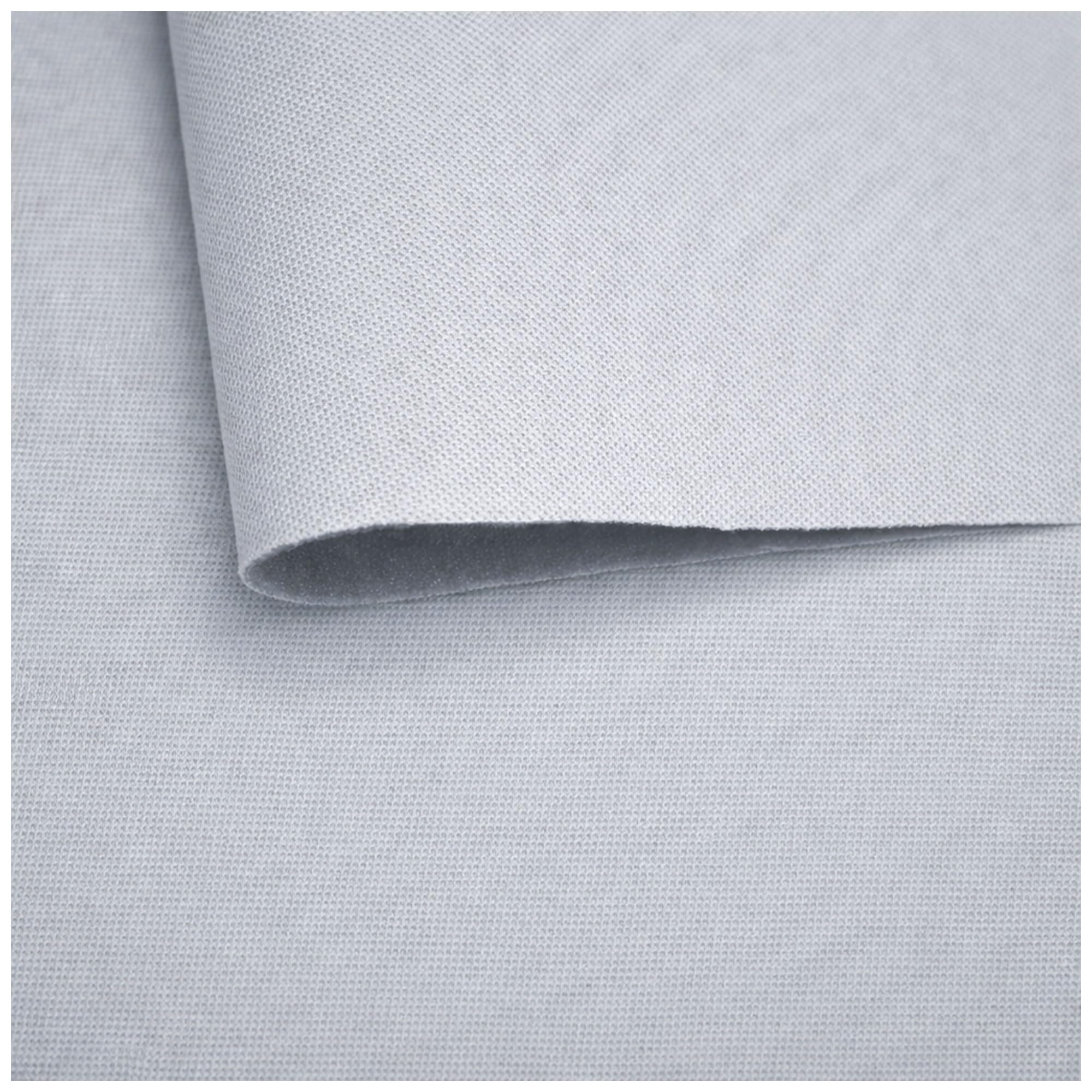 Autohimmelstoff Dachhimmel Stoff Gewirke - Himmel Zuschnitte aus Polyester mit Schaumstoff Kaschierung – PKW Innenraum Zubehör – Himmelstoff einfach verarbeitbar - FI LightGrey 1,7m x 3m