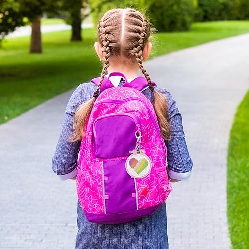 Miniatura 7 de Kits de punto de cruz para principiantes, kits de punto de cruz con estampado de arco iris, kit de bordado para niños, kit de manualidades para