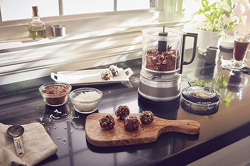 Miniatura 4 de KitchenAid Picadora de alimentos One Touch de 5 tazas  Contour Silver (renovado)