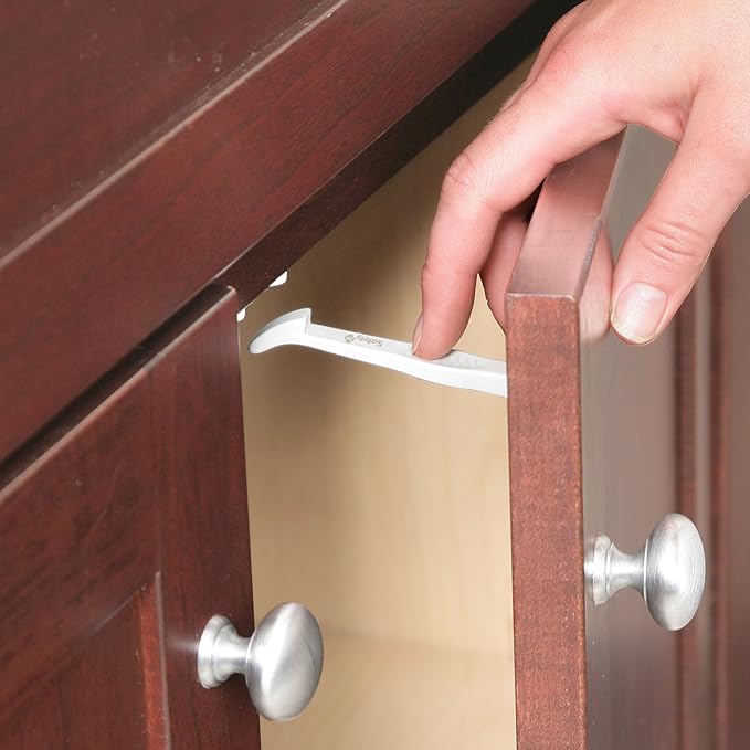 cupboard safety latch