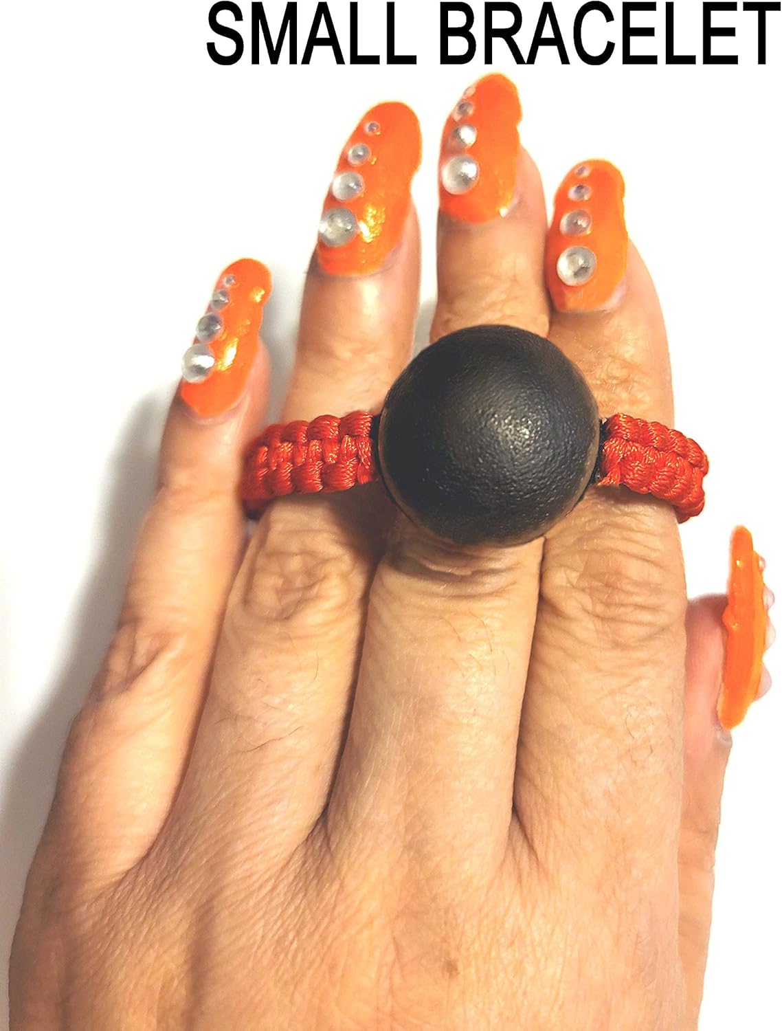 Monique's Art and Gifts DEER EYE RED STRING BRACELET EVIL EYE & BAD ENERGY PROTECTION, PULSERA DEL OJO DE VENADO Y CINTA ROJA PROTECCION CONTRA EL MAL DE OJO Y MALAS ENERGIAS