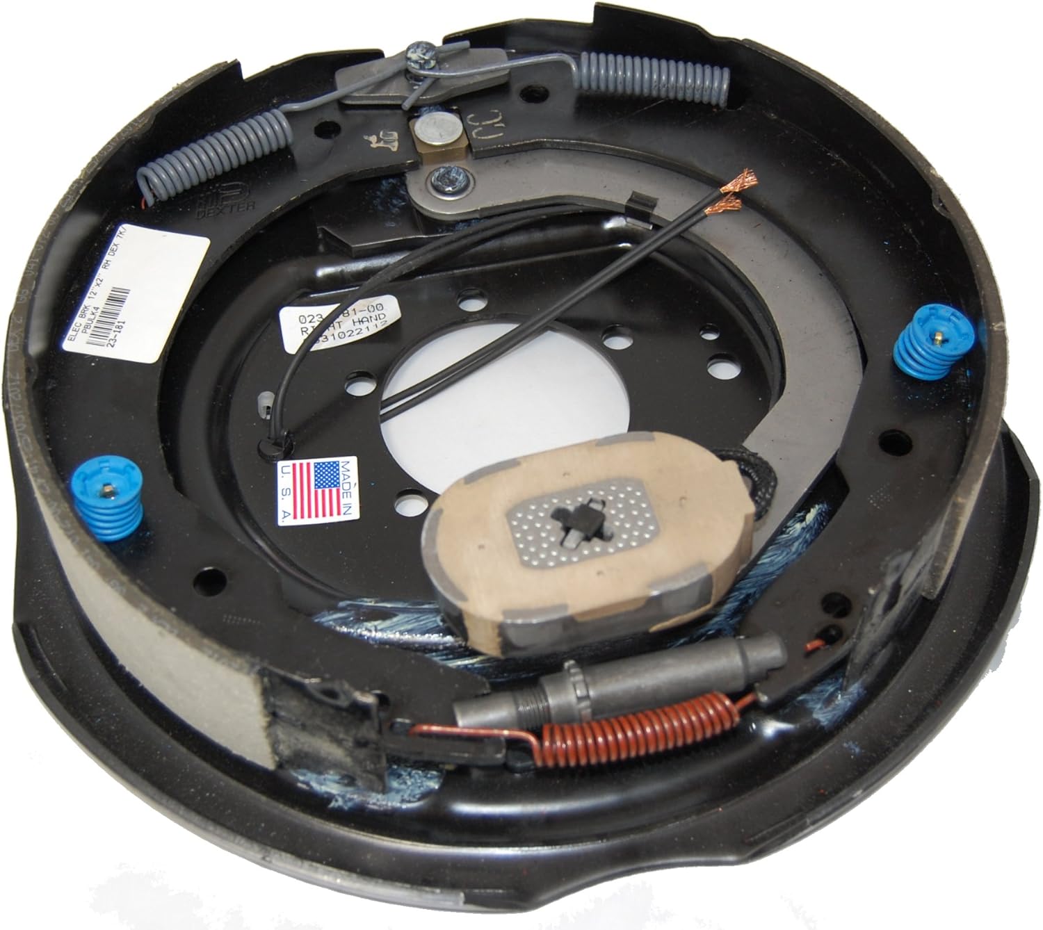 Dexter 12" X 2" --7K RH Complete Brake Assembly23-181