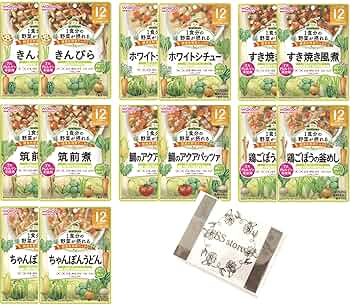 み*す様 和光堂離乳食おかずのみ未開封アソート84食分12ヶ月〜と1歳