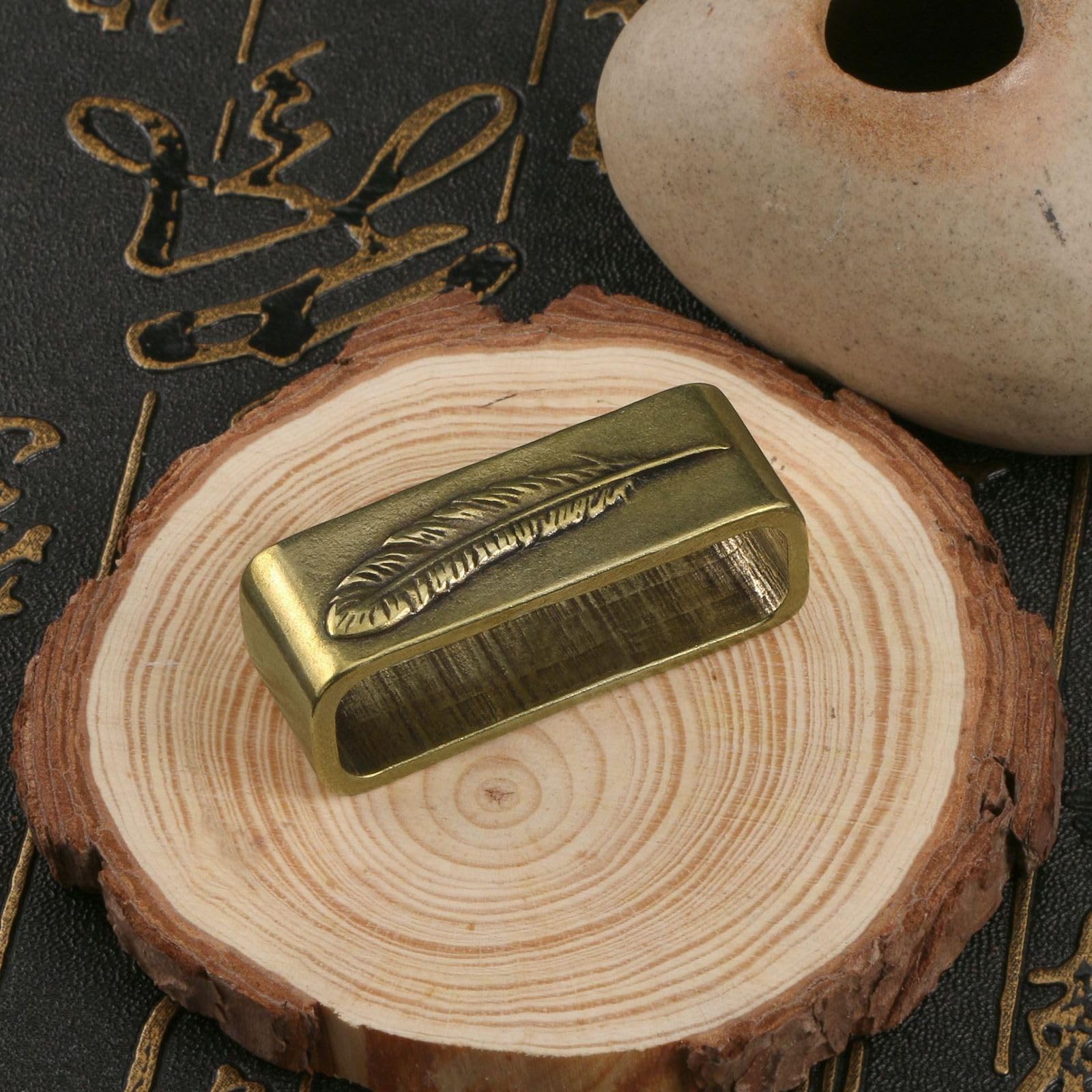 NBKLSWSUI Handmade Bronze Belt Buckle Sculpture Figurine Sculture
