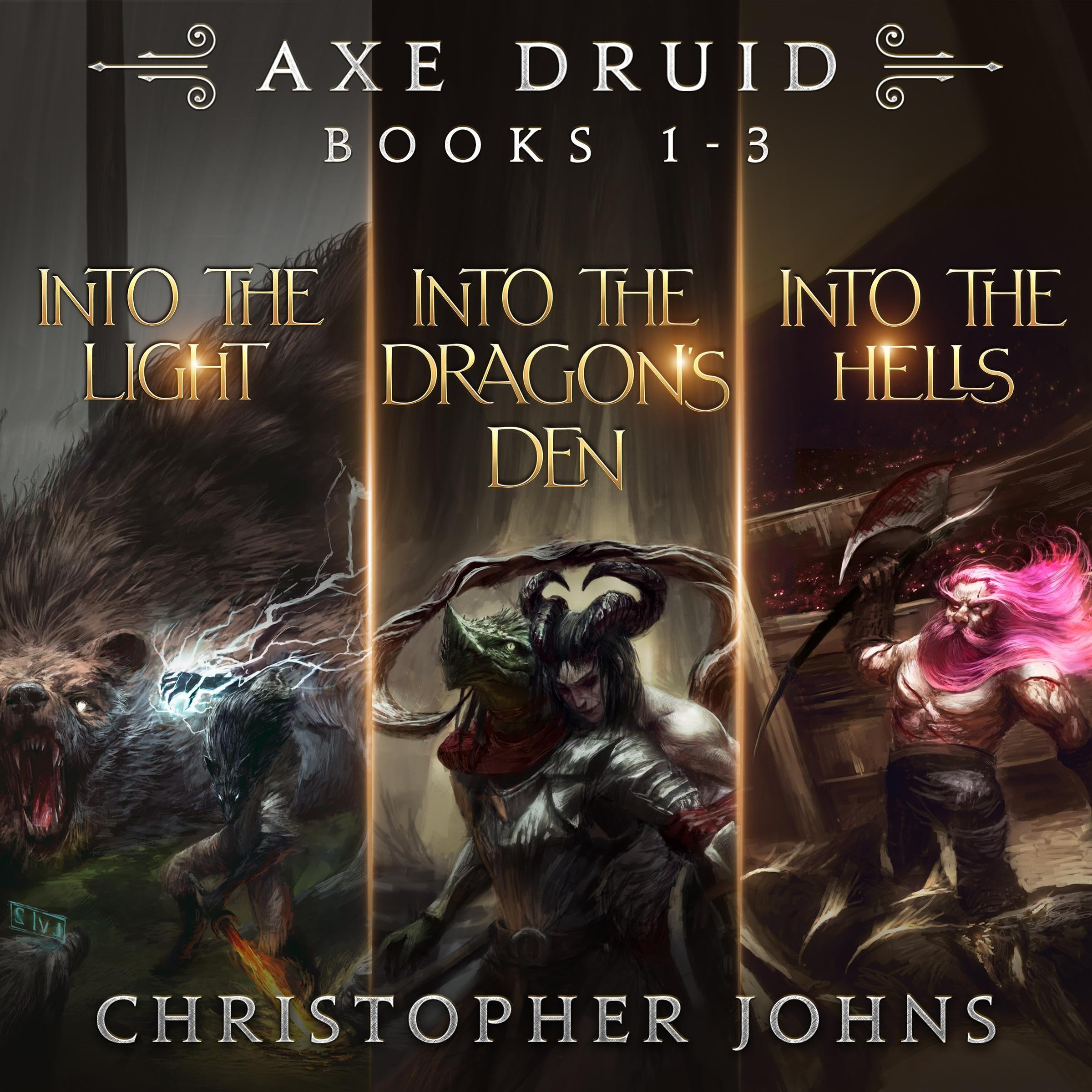 Cover art for Axe Druid Omnibus: Books 1-3