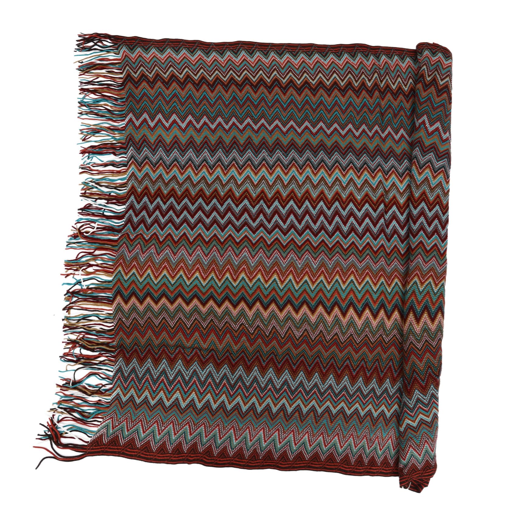 Couverture pour canapé douce à pompons pour réchauffer vos soirées déco bohème