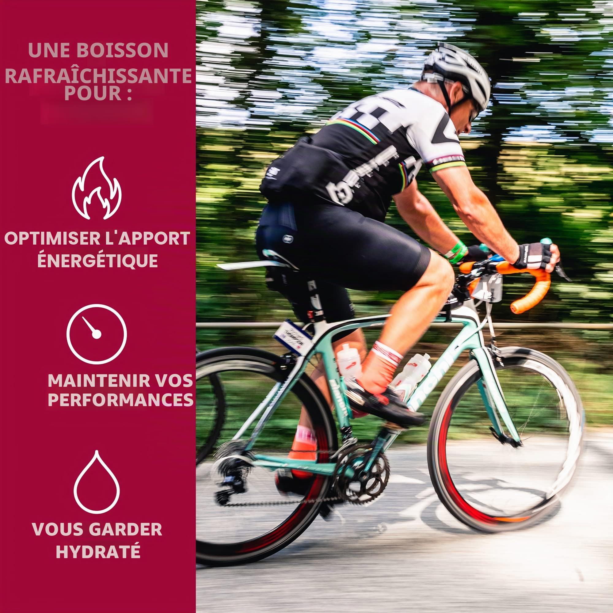 HIGH5 Boisson Énergisante Convient aux Végétaliens Mélange Rafraîchissant de Glucides/Électrolytes Baies 2,2 kg