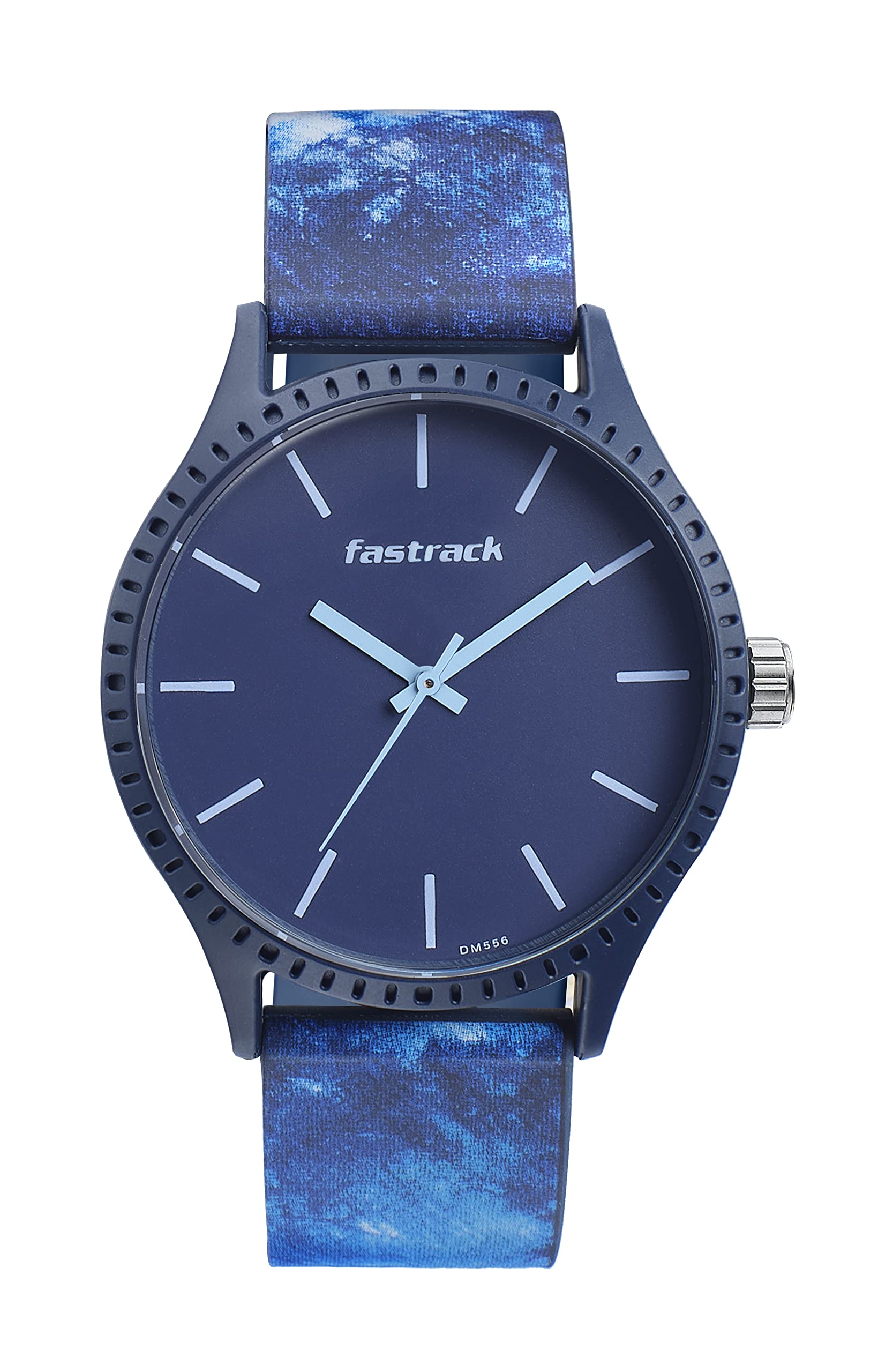 Fastrack Mens Tie & Dye Quartz Analog Blue Dial Silicone Strap Watch for Guys-NS38061PP09 (B0BM9T9R76) Amazon Price History, Amazon Price Tracker