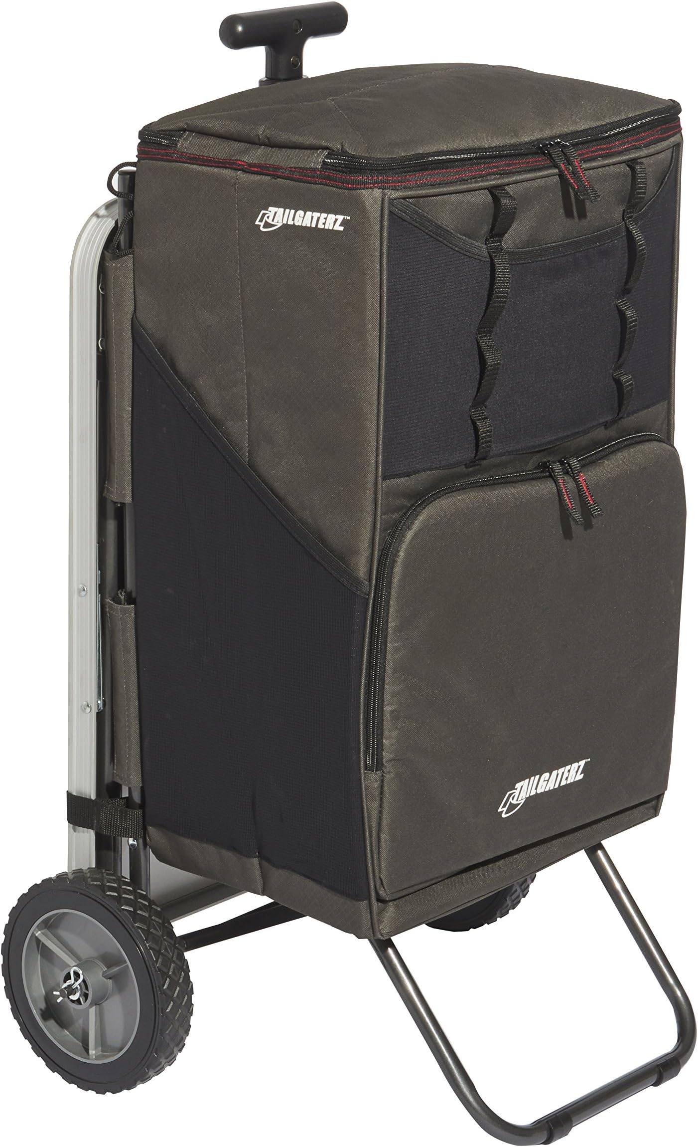 Tailgaterz All Terrain Table Cart, Black