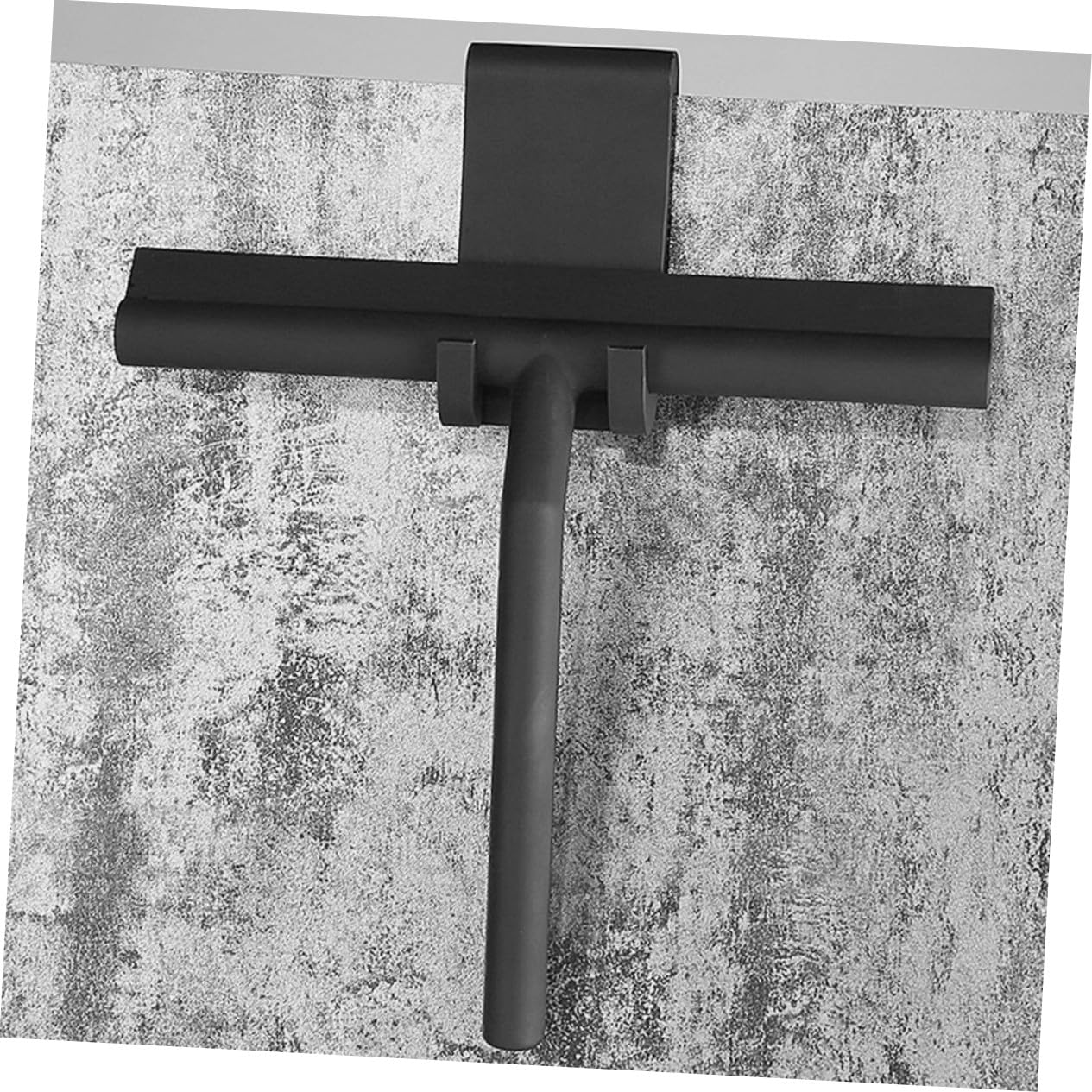 Rasqueta Limpiacristales de Silicona Duradera para Hogar Herramienta de Limpieza para Ventanas Baño y Cocina con Gancho para Fácil Uso Mamparas y Espejos