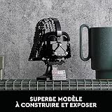 LEGO Star Wars Le Casque de Dark Vador - Kit de Construction - Maquette Adulte de Collection Inspiré du Film - Objet de Décoration et Loisirs Créatifs - Idée Cadeau pour Adultes Hommes et Femmes 75304 - 2
