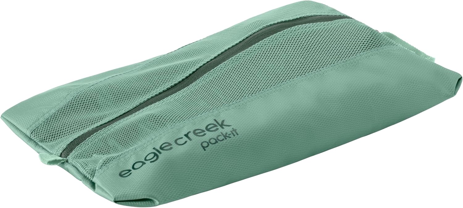 Eagle Creek Pack-It Reveal Shoe Sack - Breathable Shoe Storage Sack for Optimizing Luggage Space - Quick-Drying Material - Lightweight - Translucent Fabric - Washable - Ventilate
