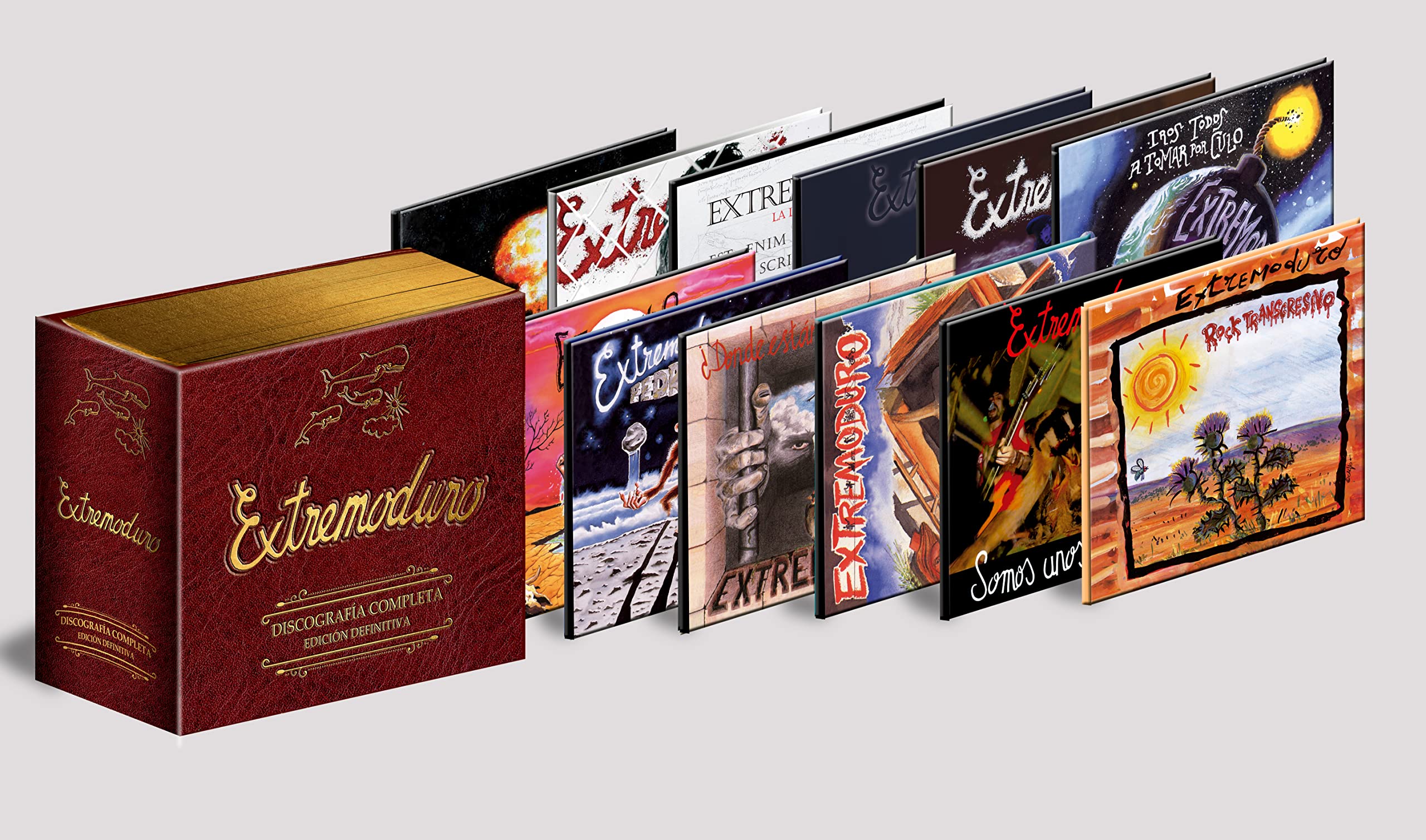 Extremoduro Discografía Completa 12 CD Edición Definitiva