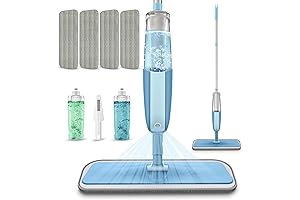 Advanced MEXERRIS Wet Floor Mops for Effortless Hardwood Floor Cleaning