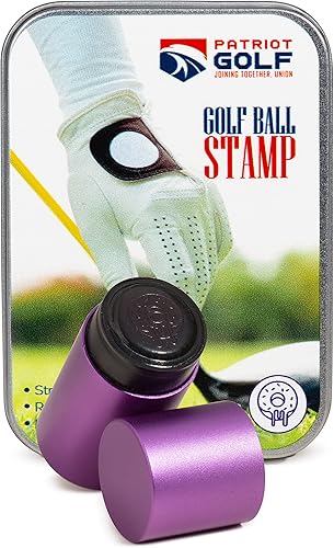 Miniatura 4 de Patriot Golf - Sello de aluminio de alta calidad para pelotas de golf, incluye recargable con tinta permanente a prueba de arañazos, personaliza