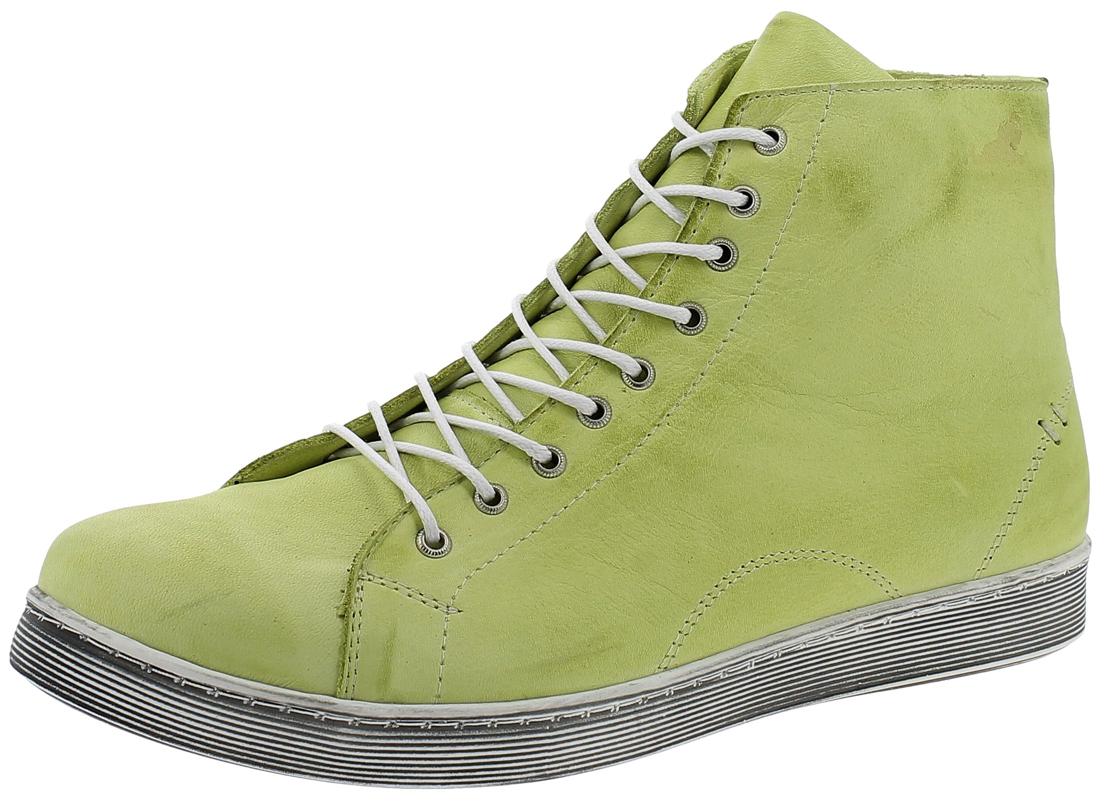 Andrea Conti 0341500 Women's High Top Trainers, Green, 9 UK