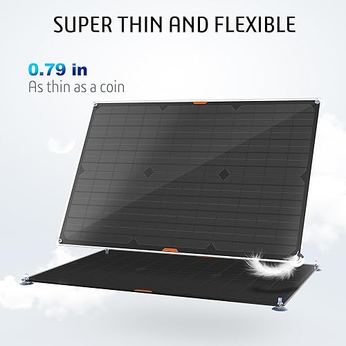 Miniatura 3 de OYMSAE - Cargador de batería solar portátil de 5W12V, con panel solar de 5W y 12V, enchufe para encendedor de cigarrillos y clip de cocodrilo