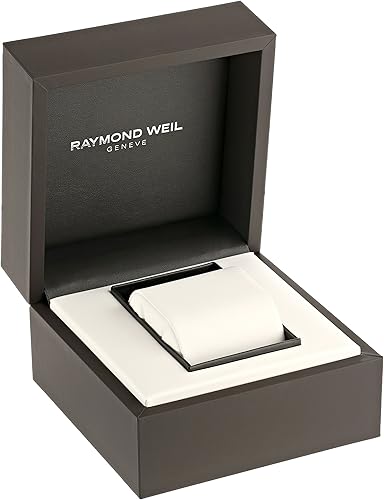 Vista 3 de Raymond Weil 5599-ST-00308 Tango Analog Display Reloj de cuarzo suizo plateado para hombre, PlateadoBlanco, Moderno