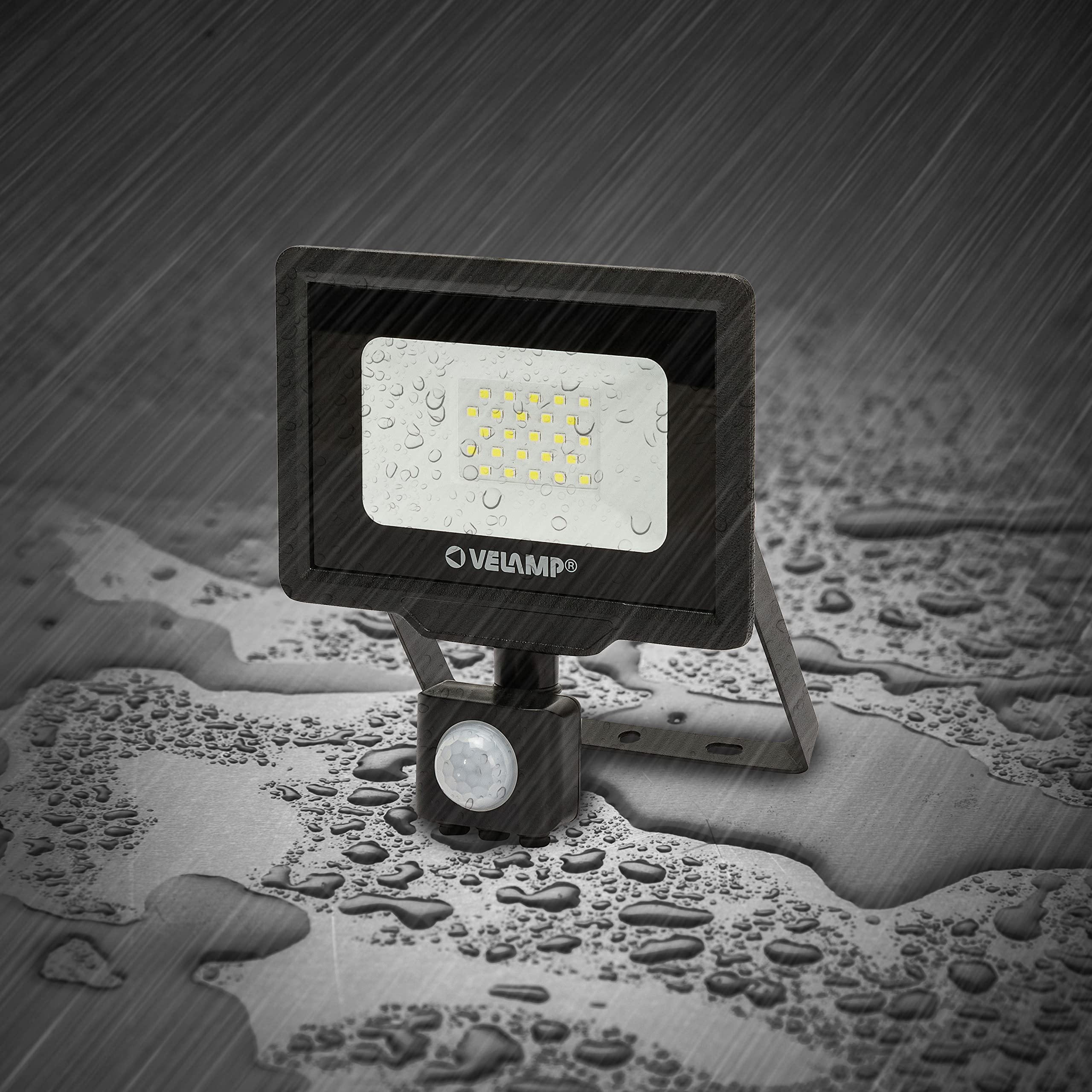 PADLIGHT5 LED SMD 20W IP44 projektor czarny 4000K z podczerwienią
