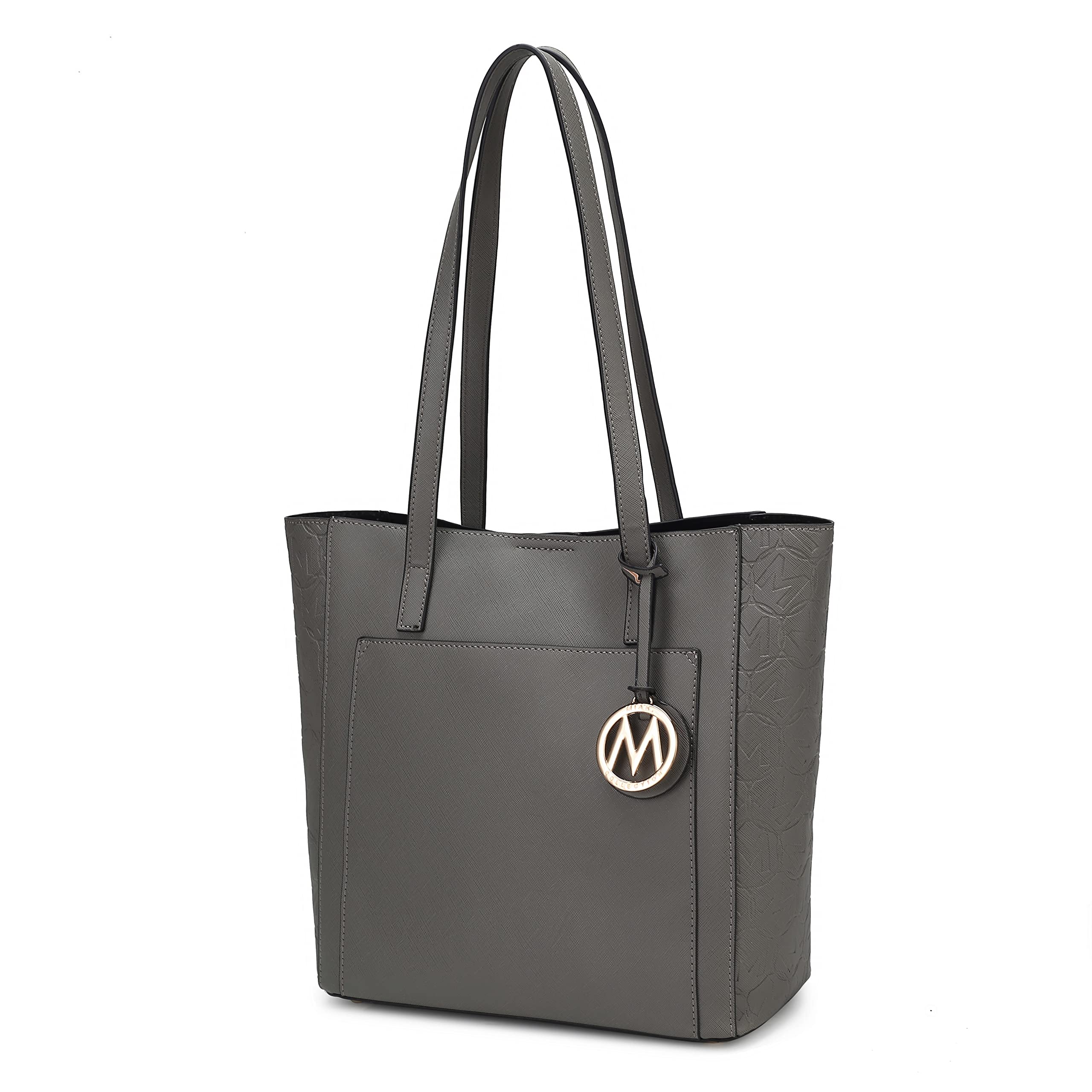 MKF Collection Tote Bag for Women, vegan Leather Large Top Handle Handbag Fashion Shoulder Bag Purse By Mia K