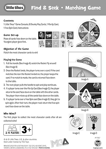 Miniatura 5 de Little Tikes Find and Seek Juego de emparejamiento - Enseña memoria y emparejamiento