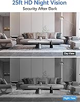 Vista 4 de Indoor Security Camera 2K 3MP, Motion & Sound Detection, Real-Time Alerts, Two-Way Audio, Works with Alexa & Google Assistant, Home Security Camera