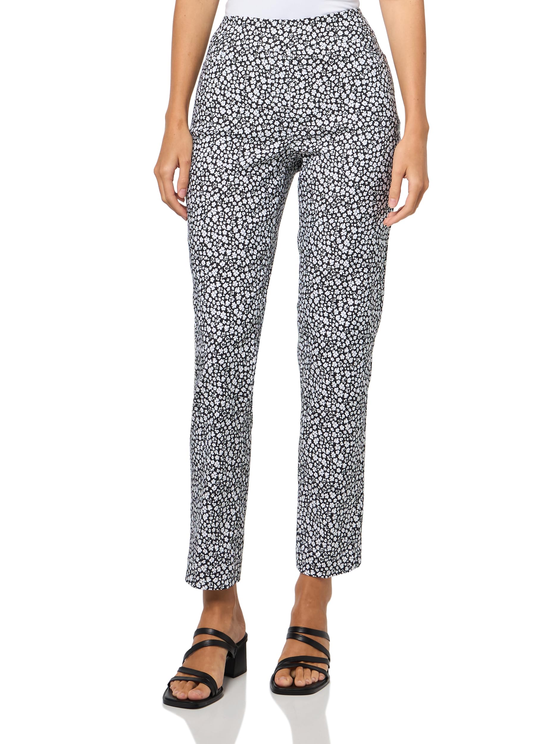 Pull On Ankle Pant with Real Front and Back Pockets