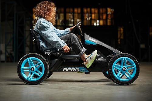 Miniatura 5 de BERG Pedal Kart Rally APX Blue  Vehículo infantil, Pedal Kart con asiento ajustable, con rueda libre, juguetes infantiles adecuados para niños de 4