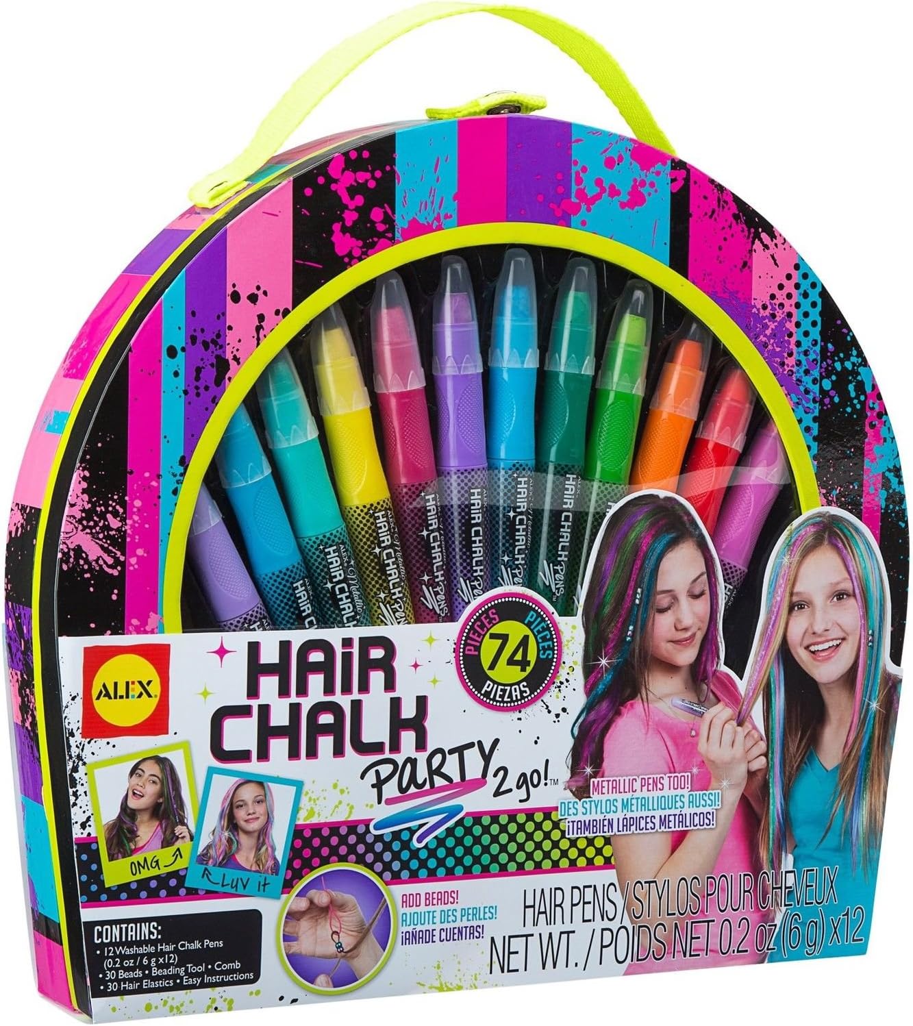 ALEX Toys Spa Hair Chalk Party 2 Go .supply.fromxaelectronics