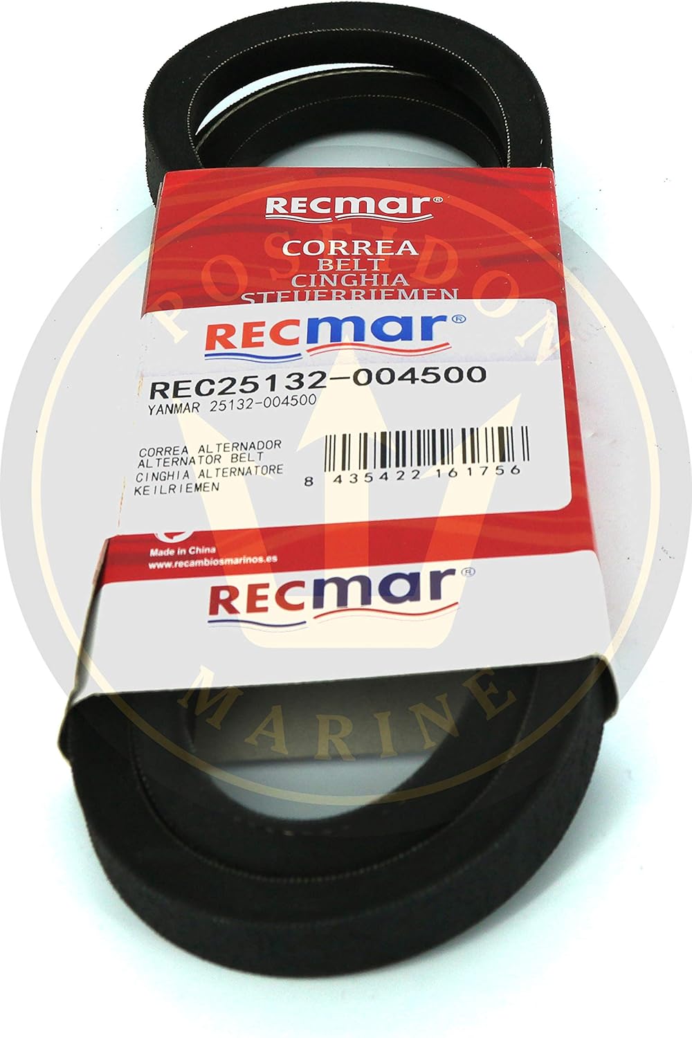 Yanmar 11957842360 VBelt for 6LY3 models Inboard Engines & Components