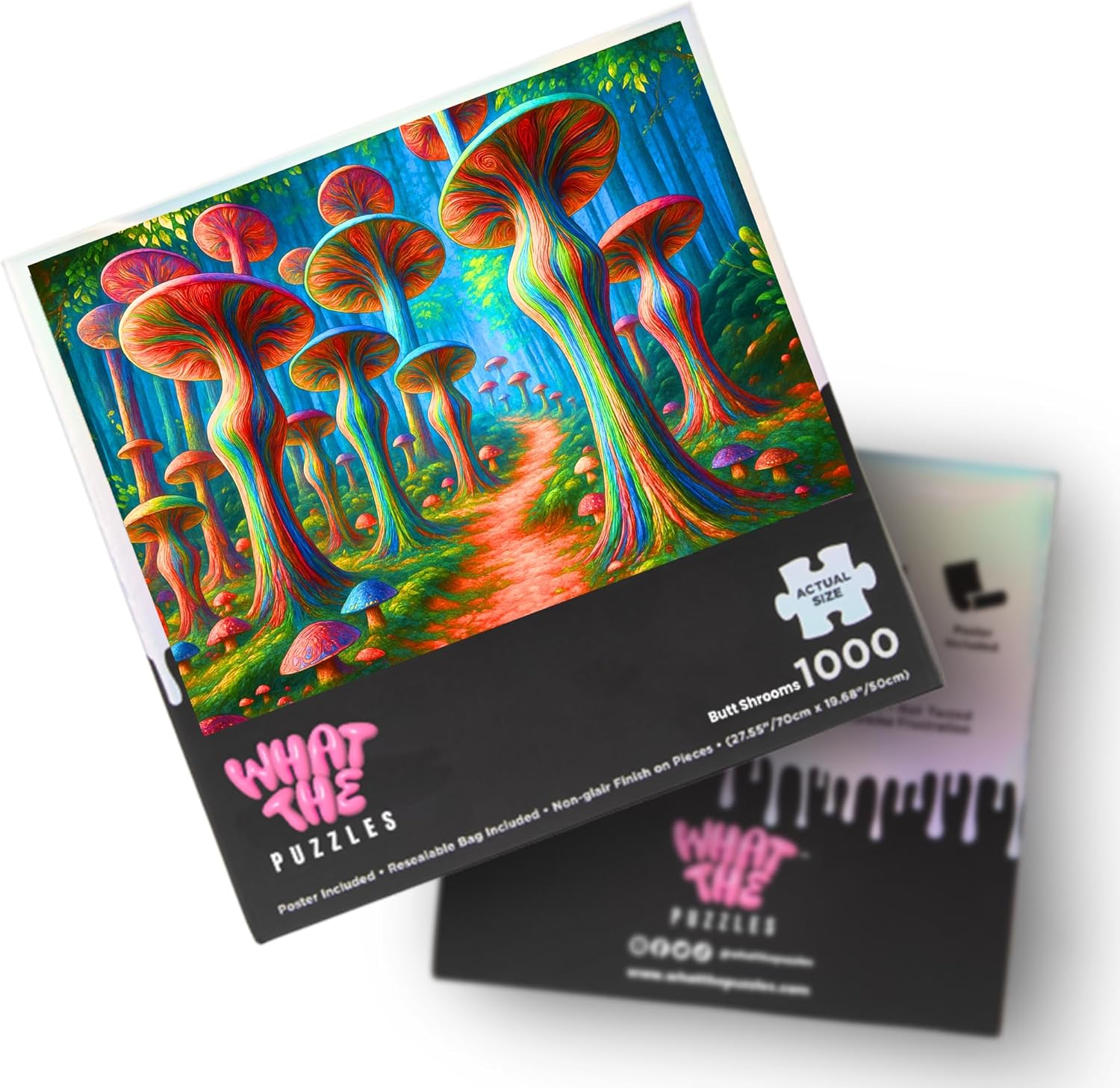Funny Adult Humor 1000 Piece Jigsaw Puzzle - Raunchy Gag Gift, Kinky Celestial Art, Non-Glare Pieces - Hilarious Gift for Adults Who Love Dirty Humor (Zodiac Lovers Astrology)