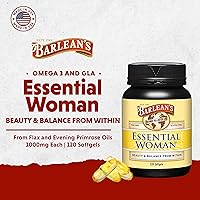 Vista 3 de Barlean's Aceites orgánicos esenciales para mujer, botella de 120