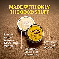 Vista 3 de All-Natural Hemorrhoid Cream, Herbal Balm, Soothes Itching & Discomfort - Itch Hemorrhoid Soother Moisturizes for Itching, Rashes, Dryness, and