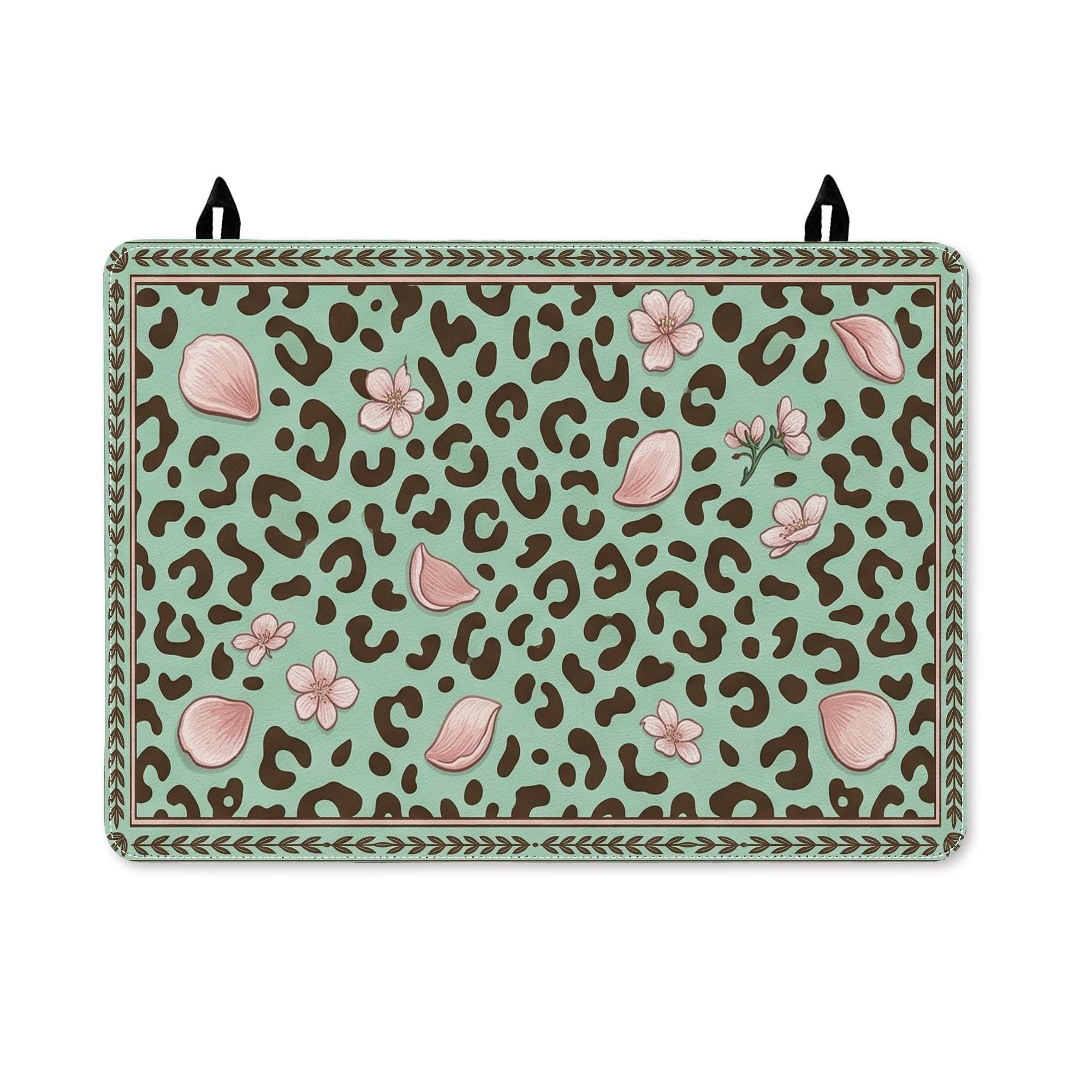 Tapis de protection antidérapant pour plaques électriques à motif pétales