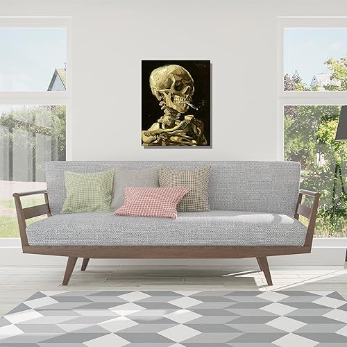 Miniatura 1108 de A&T ARTWORK The Starry Night de Vincent Van Gogh. Tamaño del marco: 36 x 30 pulgadas, tamaño de la imagen: 30 x 24 pulgadas, reproducciones clásicas