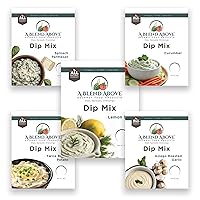 Vista 49 de A Blend Above Mustard Dip Mix, 3 paquetes, 1 onza cada uno, hace 16 onzas, sin gluten, sin MSG, todo natural, sin conservantes, apto para veganos