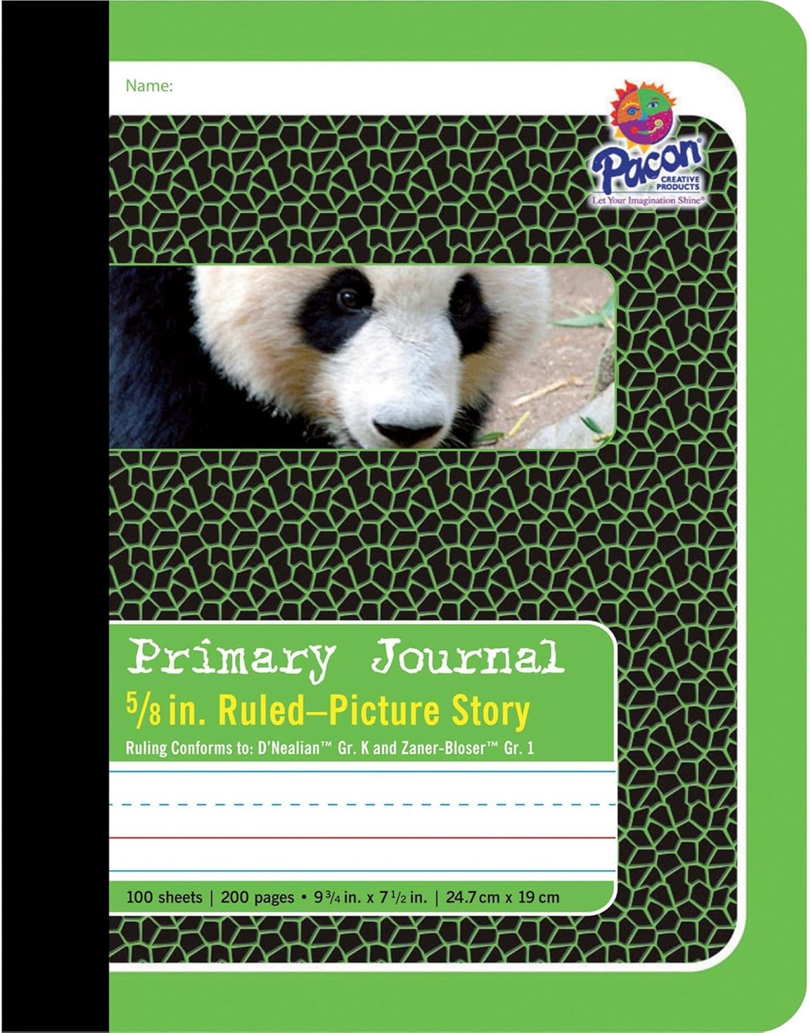 Pacon Primary Composition Book Bound Picture Story Ruled