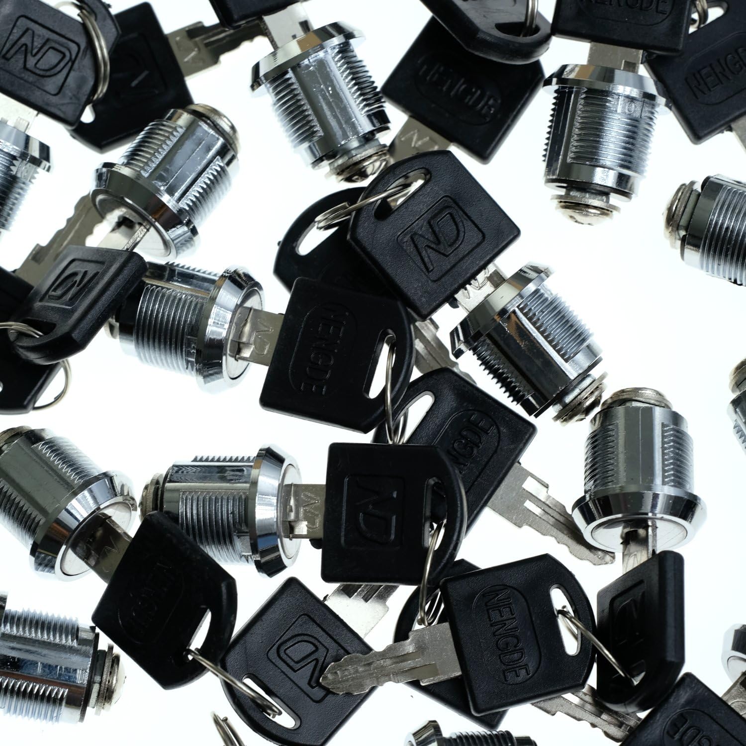 Source One Premium Cam Lock and Key Sets (6 Pack)