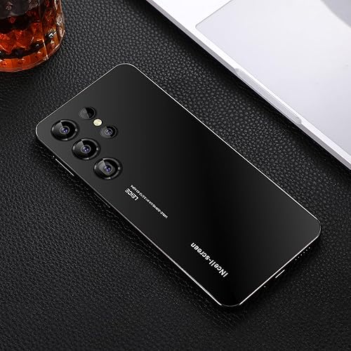 Miniatura 5 de Teléfono inteligente Android desbloqueado SM24 Ultra 5G Network Dual SIM Celular Pantalla de 6.5 pulgadas, 4000mAh, 4GB RAM y 128GB ROM (negro)