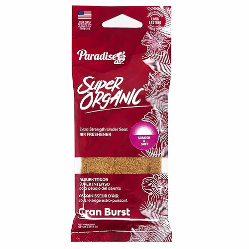 2 Pc Paradise Super Organic Cran Burst Scent Air Freshener Block Stone Fragrance