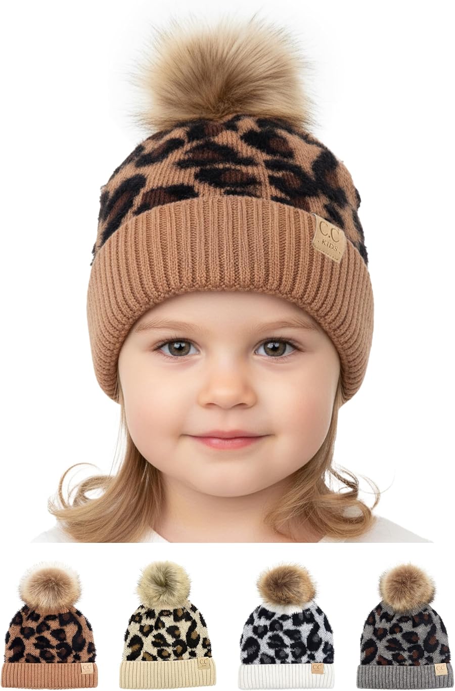 The Tiny Pom — Toddler Pom Beanie, Ages 1–4