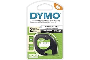 DYMO LetterTag Labels: Precision Printing for Crystal-Clear Results