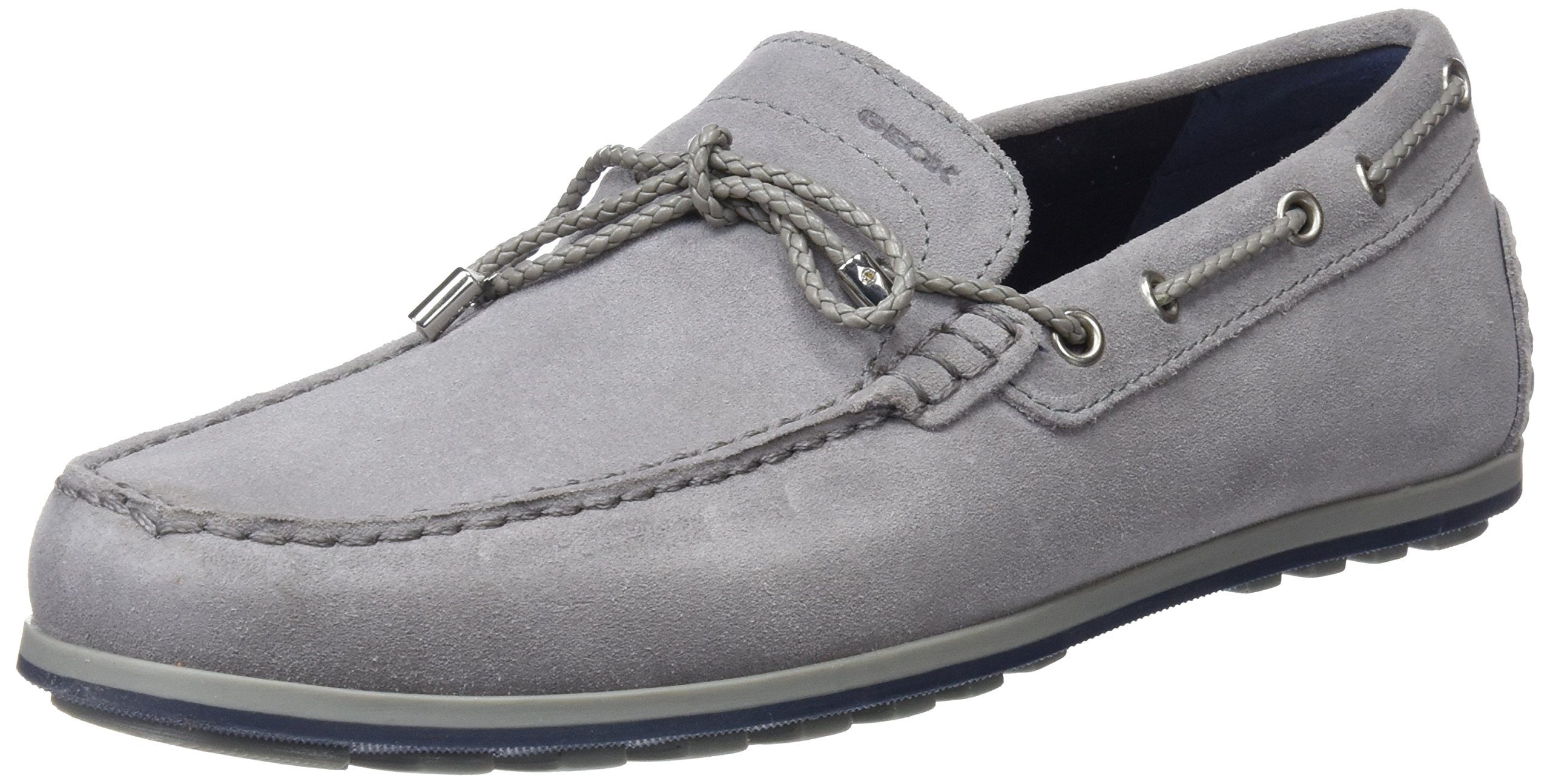 Geox Men's Loafers, Grey Stone C9007