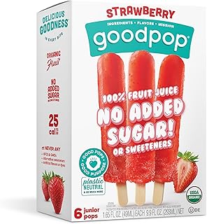 Goodpop Strawberry Junior Pops