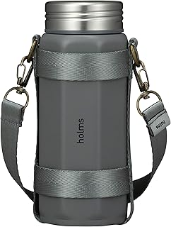 シービージャパン(CB JAPAN) 水筒 グレー 340ml 直飲み 真空断熱 ステンレスボトル 専用ホルダー付き オクタボトル holms