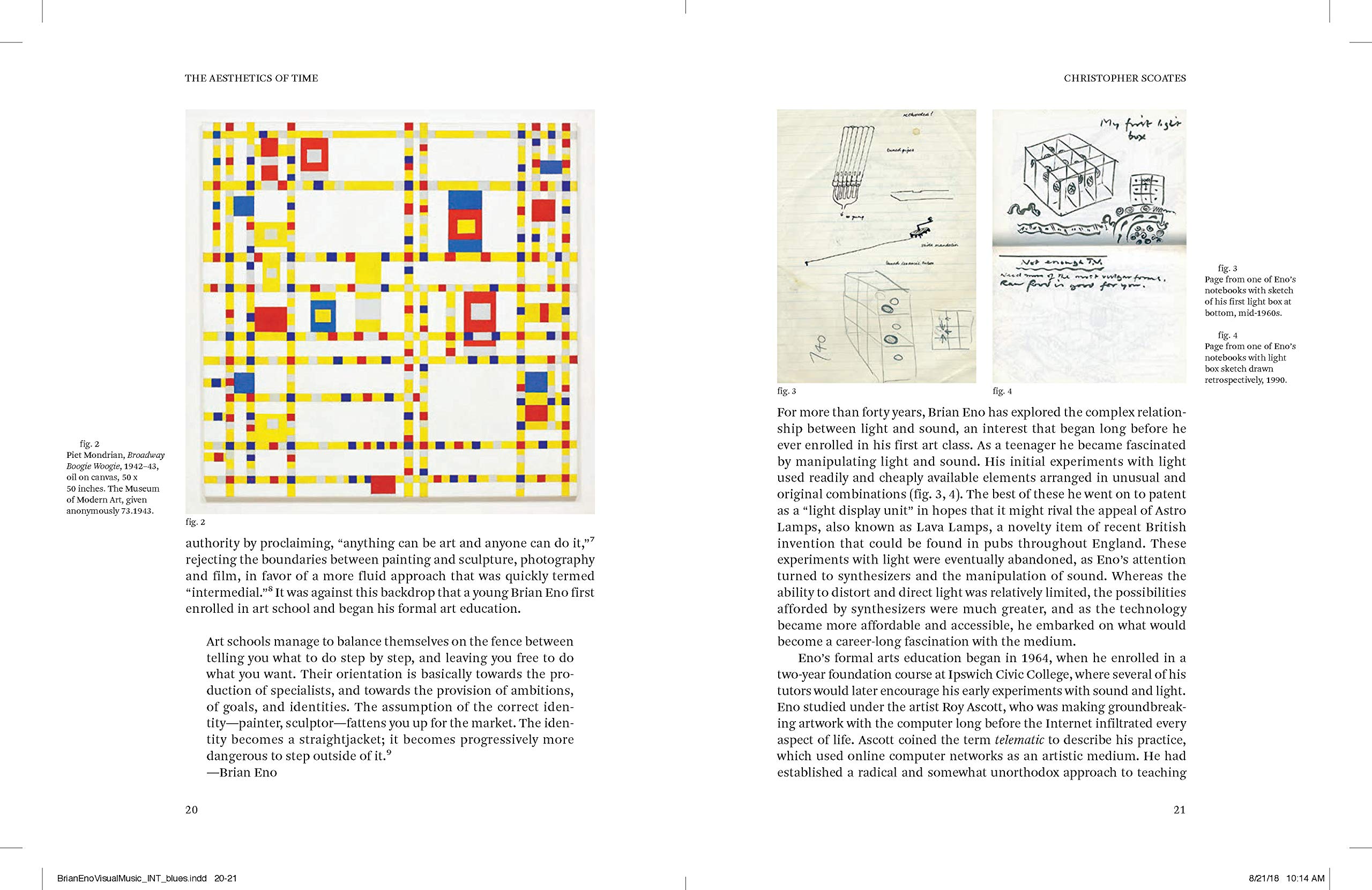 Brian Eno: Visual Music: (Art Books for Adults, Coffee Table Books with Art, Music Books) [Paperback] Scoates, Christopher - PT02