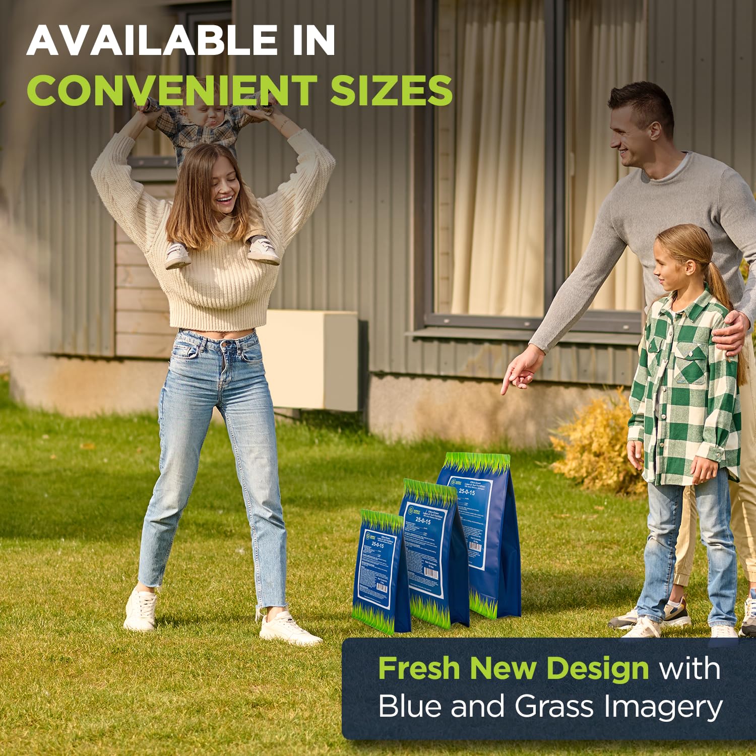 Supply Solutions 25-0-15 Ultra Green Lawn and Turf Fertilizer - 16% Slow Release Nitrogen - Promotes Lush, Green Lawns and Strong Root Growth, Reduces Mowing Frequency (5 Pounds)