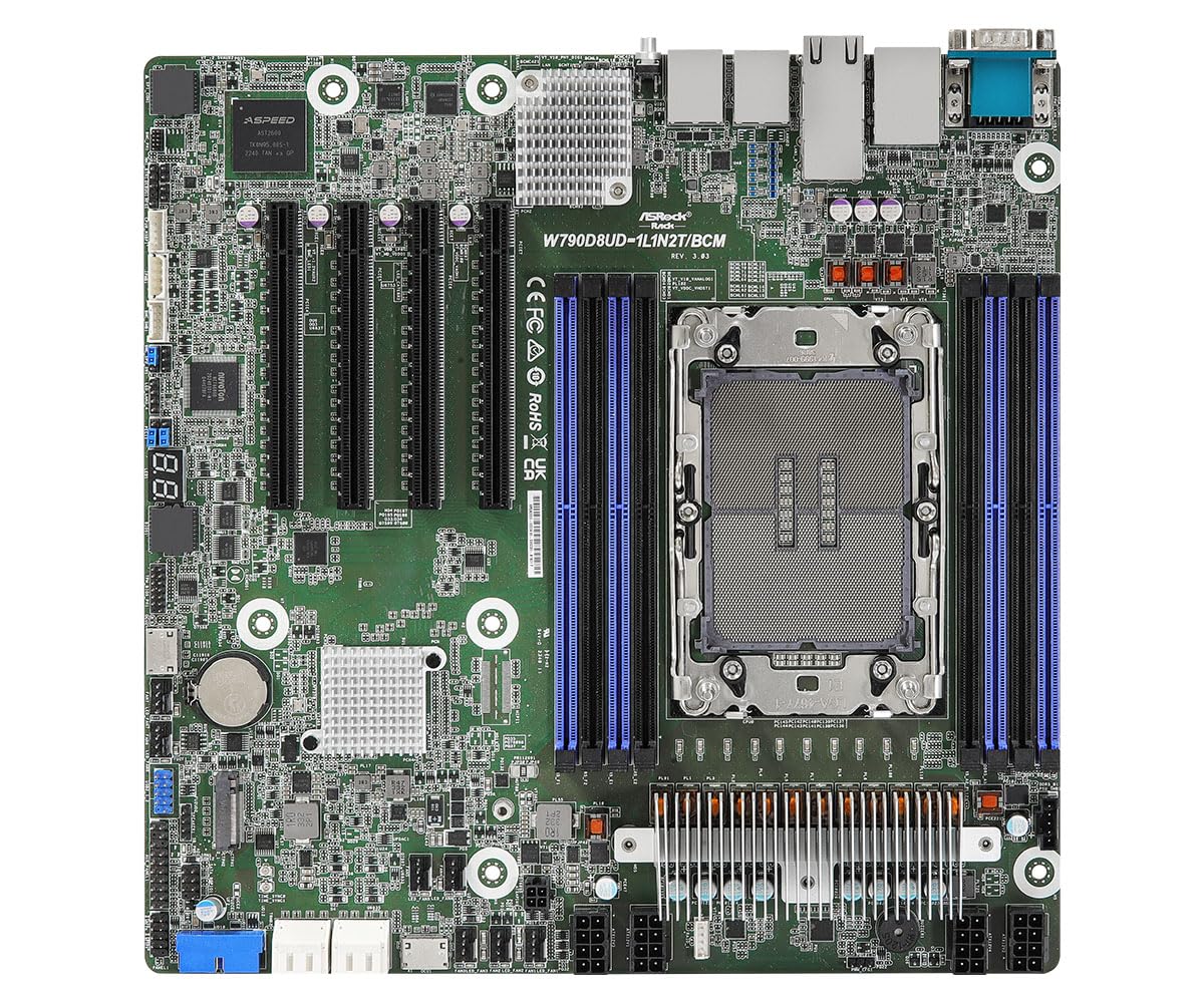 ASRock Rack Server Motherboard W880D4U Micro-ATX Single Socket LGA 1851 Intel® Core™ Ultra Desktop Processors (Series 2)-picture-11